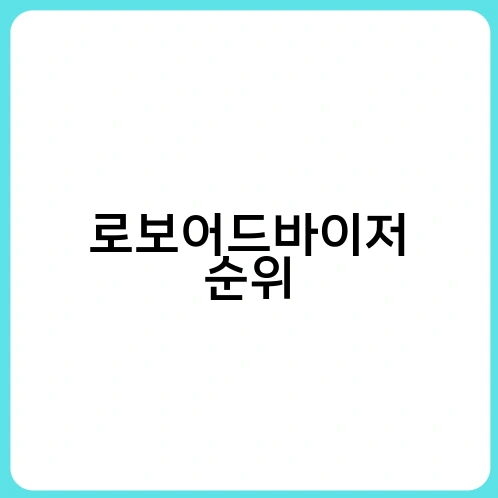 로보어드바이저 순위