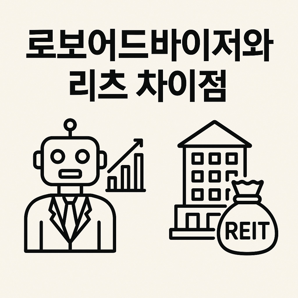로보어드바이저와 리츠 차이점